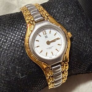 Givenchy Gold and Silver Watch